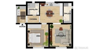 PREDAJ RD v Hornej Kráľovej, cca 80 m2,za cenu 1-izb. bytu