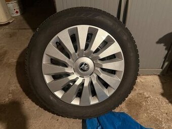 Plechové disky 5x112 + zimné pneumatiky Nexen Winguard M+S