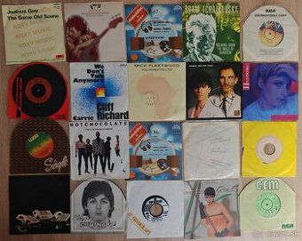 Mix single platní, 70, 80-te roky