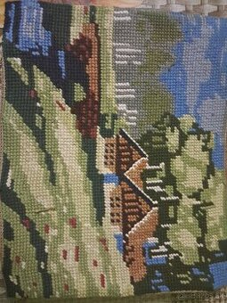 Zdravim, Predam vyšívaný gobelín