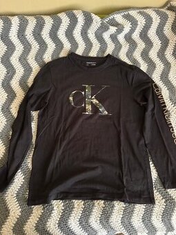 Calvin Klein tričko s dlhym rukavom vel. S
