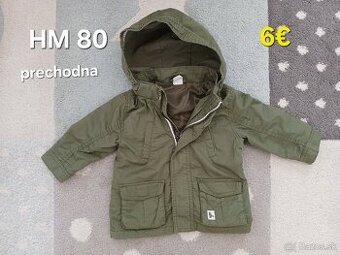 Chlapcenska prechodna bunda 80