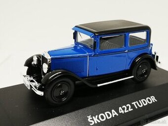 Predám zberateľský, kovový model Škoda 422 Tudor , 1:43