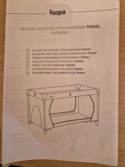 detska postieľka ZOPA