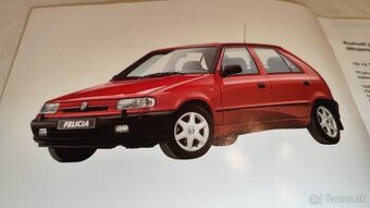 Škoda Felicia - návod k obsluze – manuál uživatele