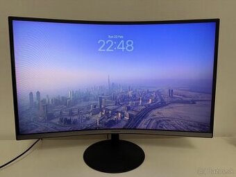 27" Samsung – Zakrivený monitor TOP stav