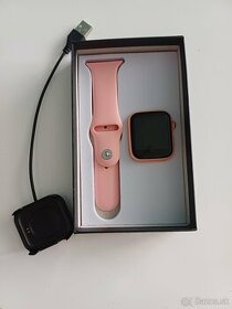Ružové inteligentné hodinky Smart Watch-NOVÉ