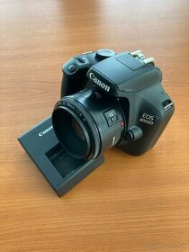 Canon EOS 4000D + objektív Canon 50mm 1.8 II