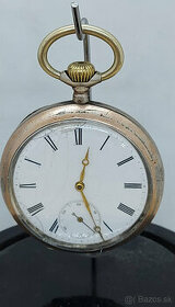 Predám funkčné starožitné vreckové hodinky No.1254839 Ω 115 - 1