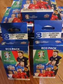 Euro 2024 kartičky Topps Match Attax - ECO PACK