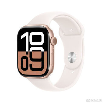 Apple Watch 10 GPS 42mm Rose Gold Aluminium Sport Band S/M