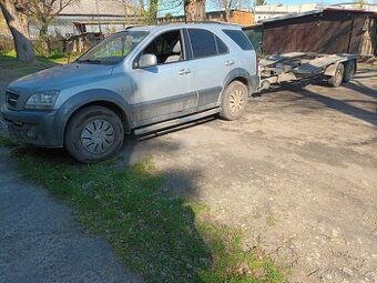 KIA SORENTO 2.5 CRDI, 103kW, 2005, + autoprepravník Rydwan.