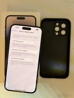 IPHONE 14 PRO MAX SPACE BLACK 128GB ZÁRUKA - DOBRÝ STAV