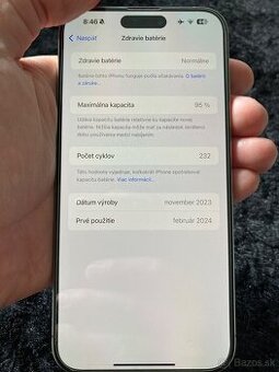 Apple IPhone 15 pro max 256gb