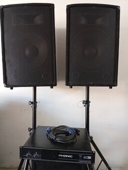 Aparatúra 2x300W RMS