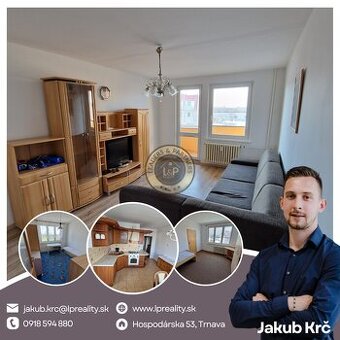 Na predaj 4-izbový byt s loggiou v Cíferi