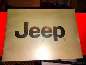 JEEP reklamný materiál