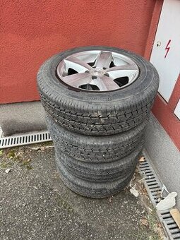Hliníkové disky + pneu dodávkové 205/65/r16c