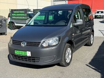 ► VW CADDY 1,6 MPI BEN/LPG - 75 kW, PARK. SENZORY ◄