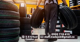 🧰 Hľadáme manipulačného pracovníka – práca s pneumatikami