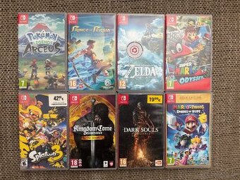 Predám hry na Nintendo Switch