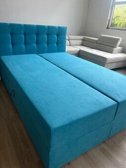 Čaludnena posteľ 140x200 cm + topper