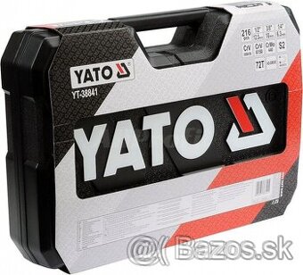 YATO YT-38841 Kufrik rucneho nar 1/4,3/8,1/2 216 akcia, nová