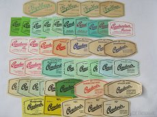 sbírka pivní etikety Budvar České Budějovice 1052ks etiket - 1