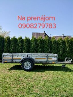 Prenajom velkeho privesneho vozika 750kg