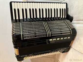 Akordeón, Hohner Morino+ V 120 De Luxe, Cassotto, čierny, 5-