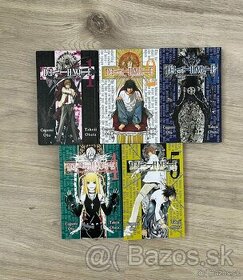 Death Note 1-5 manga v ceskom jazyku - 1