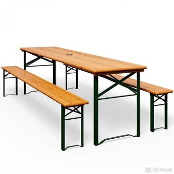 Pivný set, Pivné sety, prenájom, stôl - stoly a lavica-e