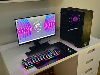 Herný PC +monitor,klávesnica,myš