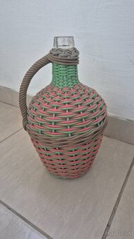 Predam opleteny demizon 3l