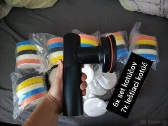 Baseus orbitálna 125mm leštička + leštiace pady