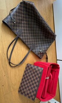 Louis vuitton neverfull mm plus organizer