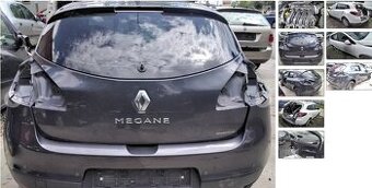 Renault Megane 1.6 2011 predám MOTOR K4MV8, DVERE, NÁRAZNÍK,