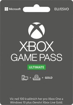 Xbox GamePass Ultimate predplatné