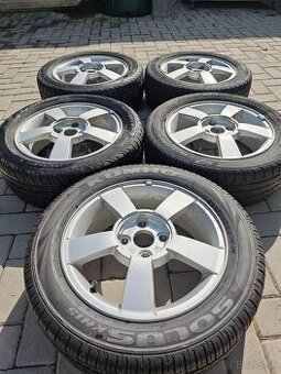 Originálne hliníkové disky Kia Rio II – 5 ks s pneumatikami