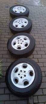 Letné pneumatiky 195/70 R15 C + disky Mercedes Benz