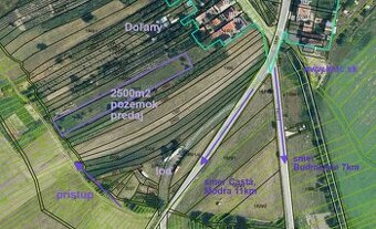 Rozľahlý pozemok na budúcu výstavbu. Výhodná investícia.