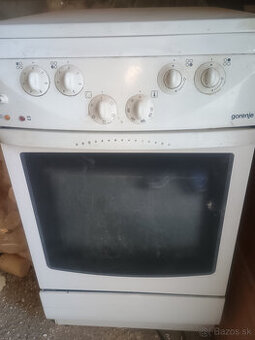 predám sporák kombinovaný plynova bomba - platnička 50/50