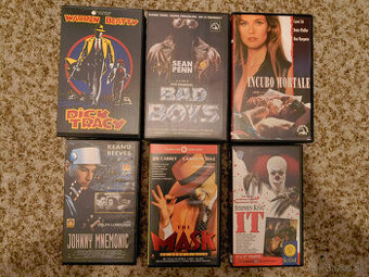 Taliansky dabing - VHS videokazety originálne