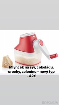 Mlyncek na syr - nový typ Tupperwsre