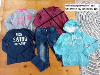 Balík detských vecí veľ. 158