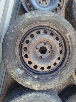 Disky s letnými pneu 4x100 r14