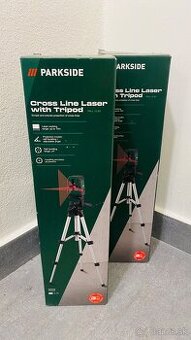 Krížový líniový laser so statívom Parkside PKLL 10 B5