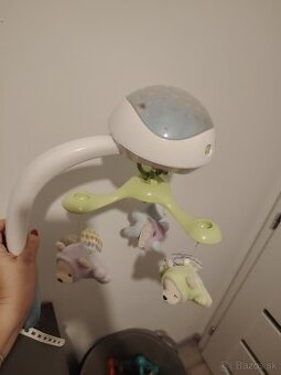 Detský kolotoč z projektorom