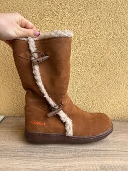 Dámske kožené cižmy - 1