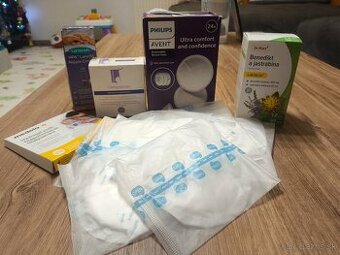 Benedikt, vložky do podprsenky, chladivé náplaste, krém